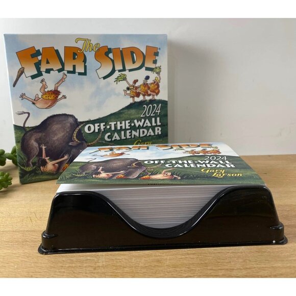The Far Side 2024 Off-The-Wall Calendar By Gary Larson in Box New - Picture 4 of 4